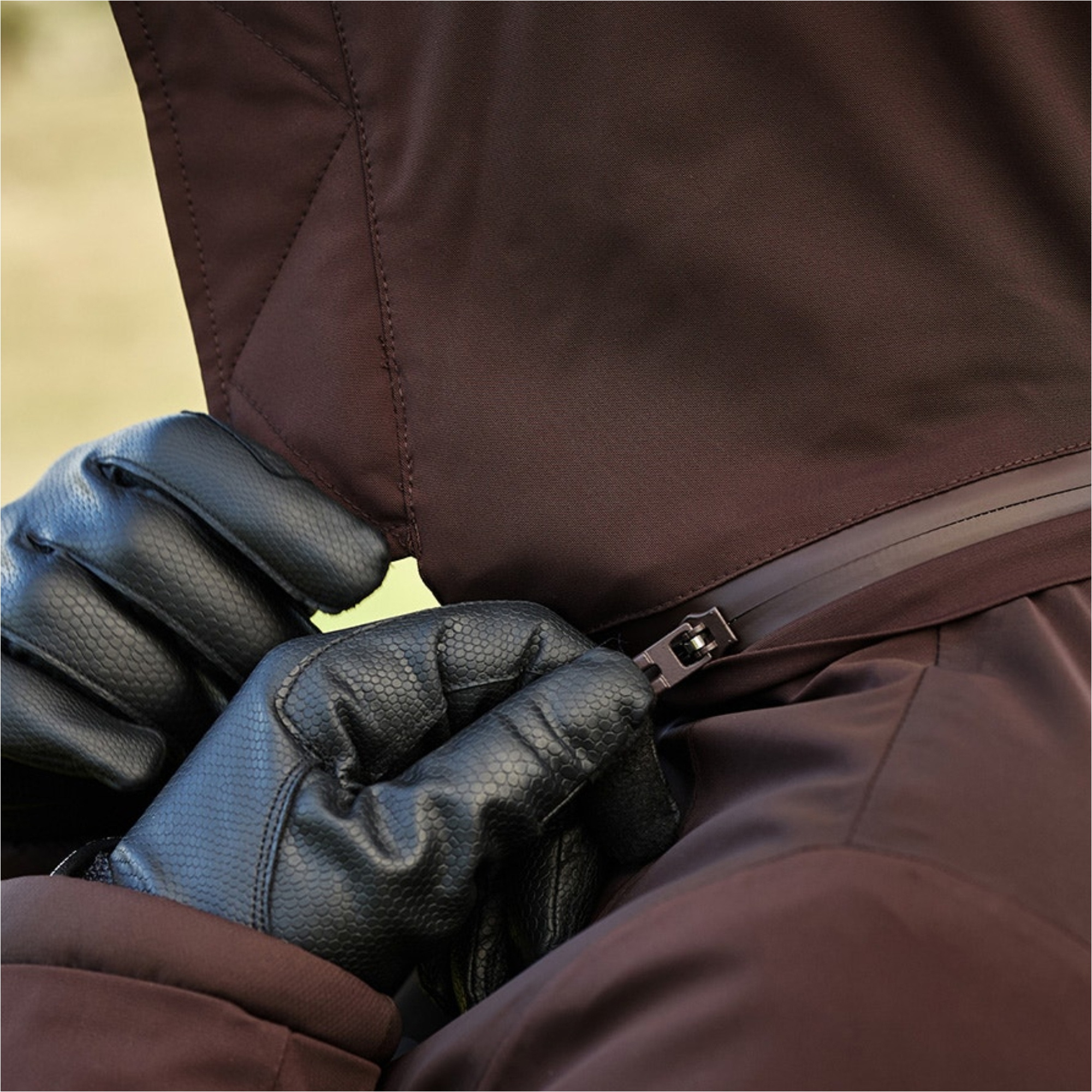 2026 WeatherBeeta Femmes Protect Étanche Isolé Veste De Conduite Longue 1031368 - Espresso